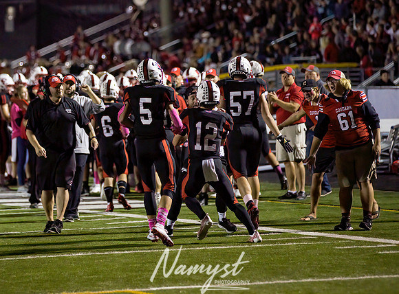 Centennial vs Blaine Varsity Football Game 0116