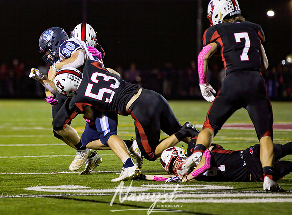 Centennial vs Blaine Varsity Football Game 0122