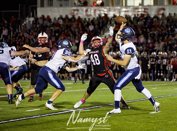 Centennial vs Blaine Varsity Football Game 0125