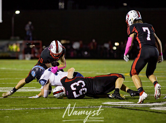 Centennial vs Blaine Varsity Football Game 0124