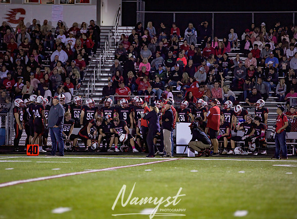 Centennial vs Blaine Varsity Football Game 0128