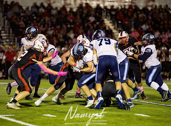 Centennial vs Blaine Varsity Football Game 0126