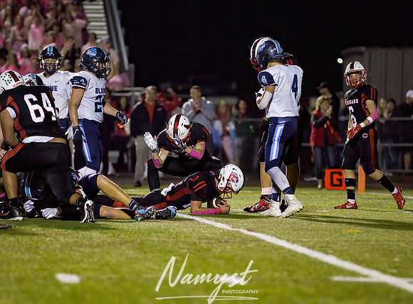 Centennial vs Blaine Varsity Football Game 0201