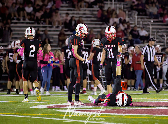 Centennial vs Blaine Varsity Football Game 0206