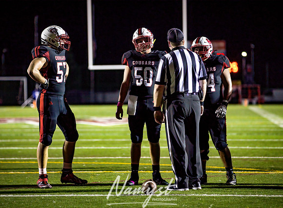 Centennial vs Blaine Varsity Football Game 0202