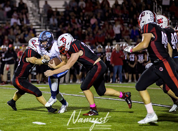 Centennial vs Blaine Varsity Football Game 0208