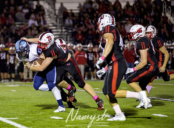 Centennial vs Blaine Varsity Football Game 0209