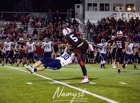 Centennial vs Blaine Varsity Football Game 0210