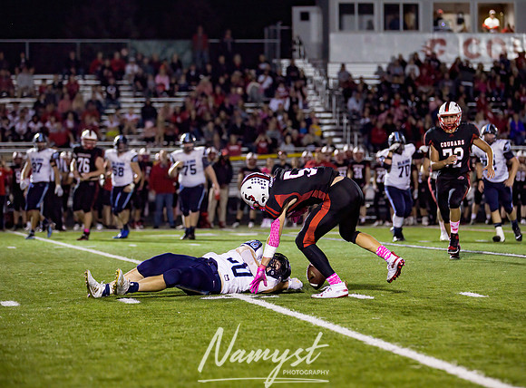 Centennial vs Blaine Varsity Football Game 0211