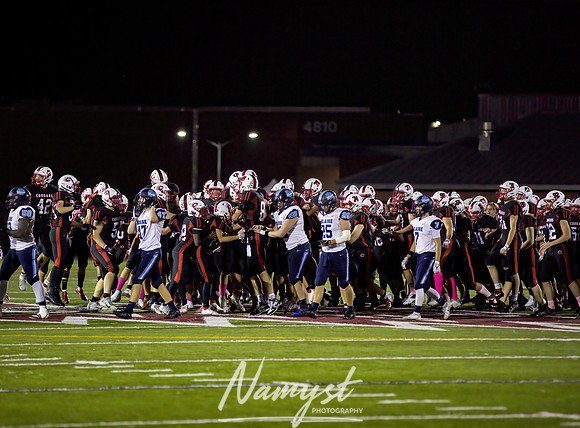 Centennial vs Blaine Varsity Football Game 0213