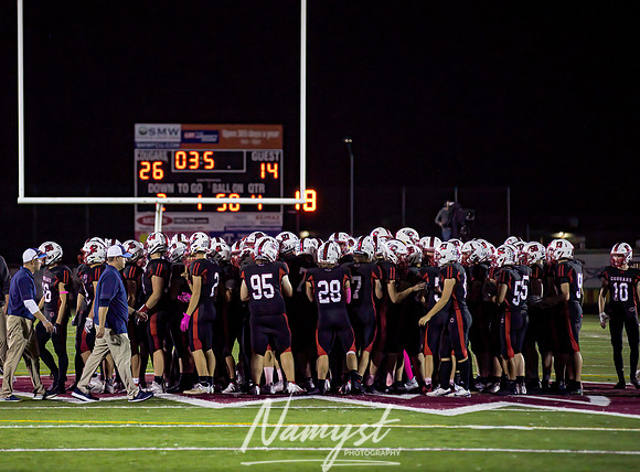 Centennial vs Blaine Varsity Football Game 0215