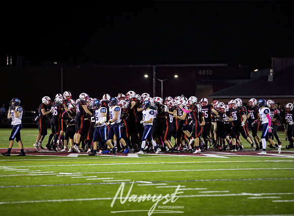 Centennial vs Blaine Varsity Football Game 0214