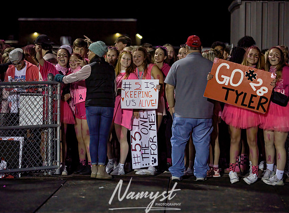 Centennial vs Blaine Varsity Football Game 0217