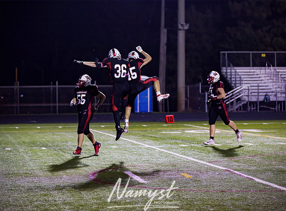 Centennial vs Blaine Varsity Football Game 0219