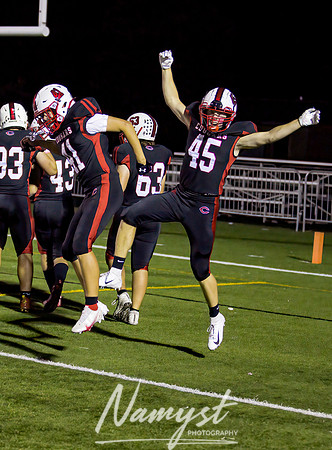 Centennial vs Blaine Varsity Football Game 0227