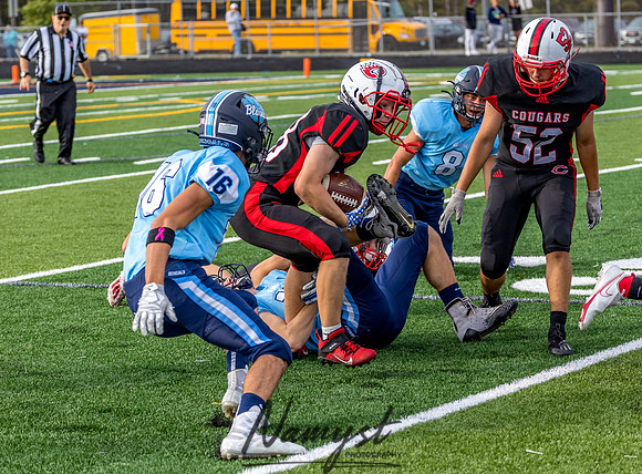 Centennial (JV) at Blaine Football Game 0007