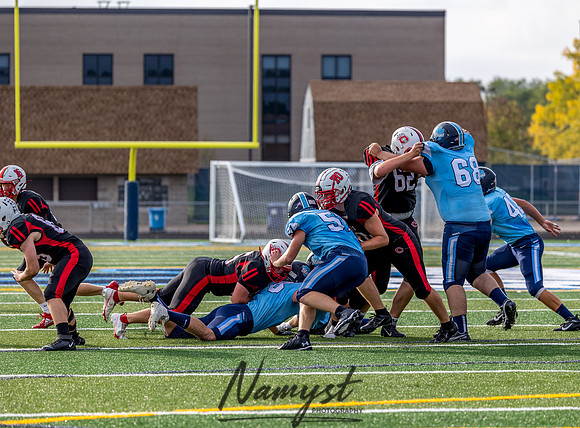 Centennial (JV) at Blaine Football Game 0024