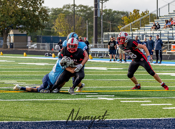 Centennial (JV) at Blaine Football Game 0031