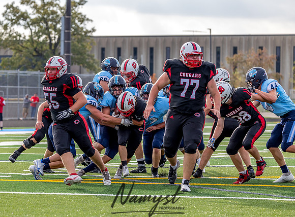 Centennial (JV) at Blaine Football Game 0028