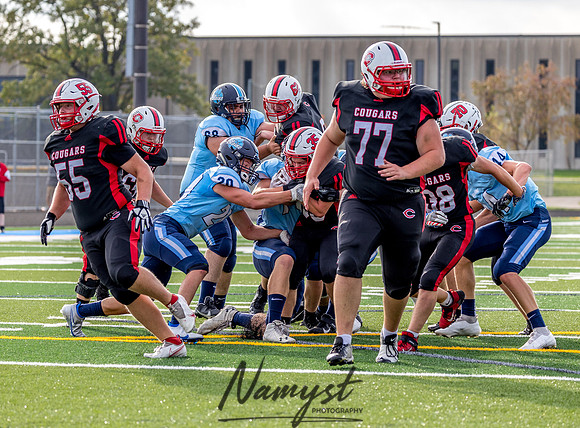 Centennial (JV) at Blaine Football Game 0029