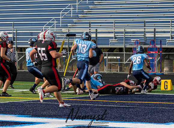 Centennial (JV) at Blaine Football Game 0035