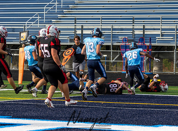 Centennial (JV) at Blaine Football Game 0036