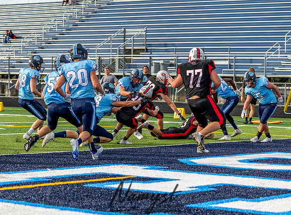 Centennial (JV) at Blaine Football Game 0043