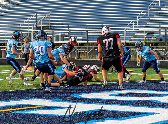 Centennial (JV) at Blaine Football Game 0045