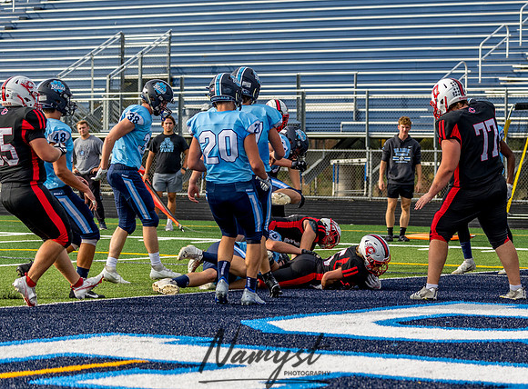 Centennial (JV) at Blaine Football Game 0046