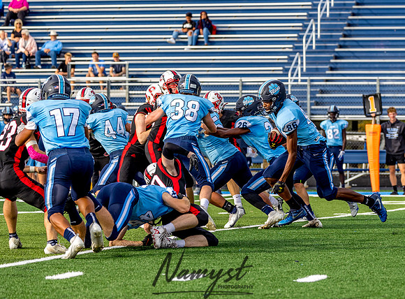 Centennial (JV) at Blaine Football Game 0051