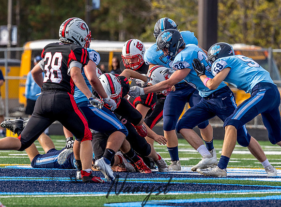 Centennial (JV) at Blaine Football Game 0059
