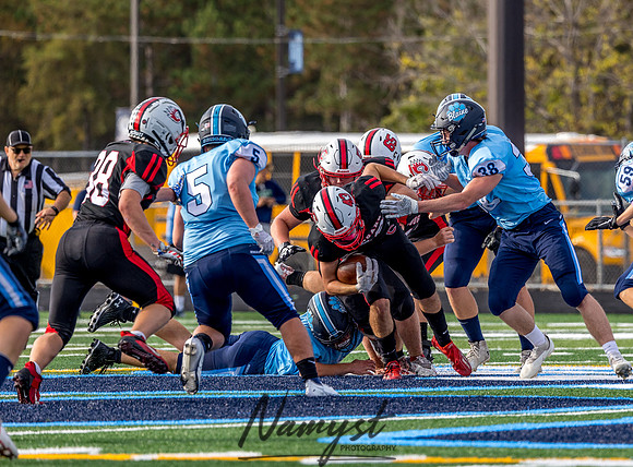 Centennial (JV) at Blaine Football Game 0058