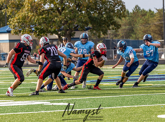 Centennial (JV) at Blaine Football Game 0060