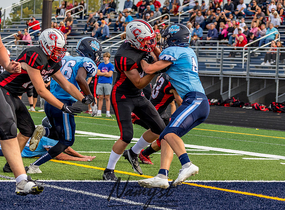 Centennial (JV) at Blaine Football Game 0072