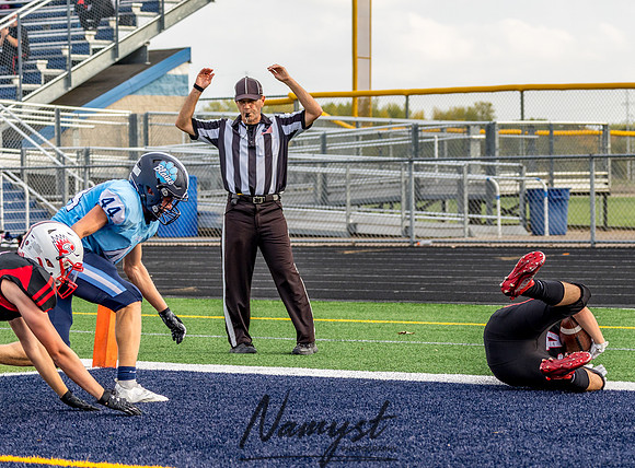 Centennial (JV) at Blaine Football Game 0077