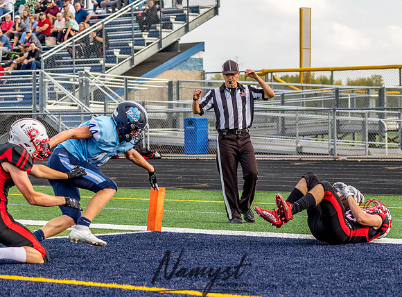 Centennial (JV) at Blaine Football Game 0076