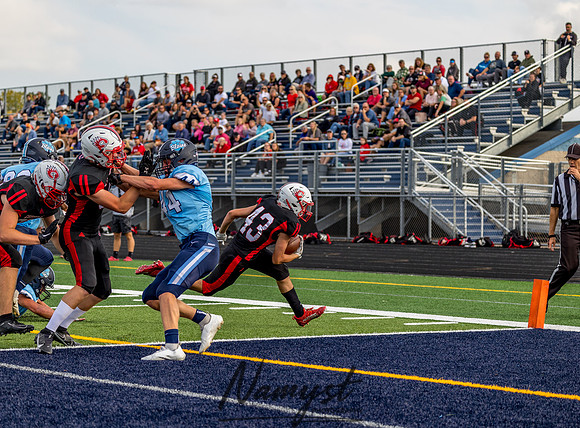 Centennial (JV) at Blaine Football Game 0073