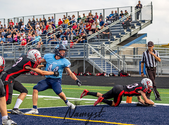 Centennial (JV) at Blaine Football Game 0075