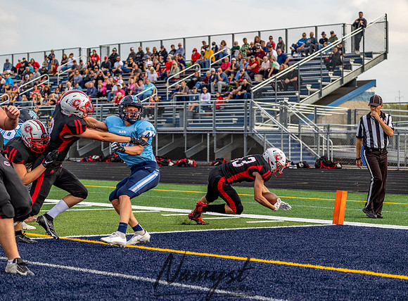 Centennial (JV) at Blaine Football Game 0074