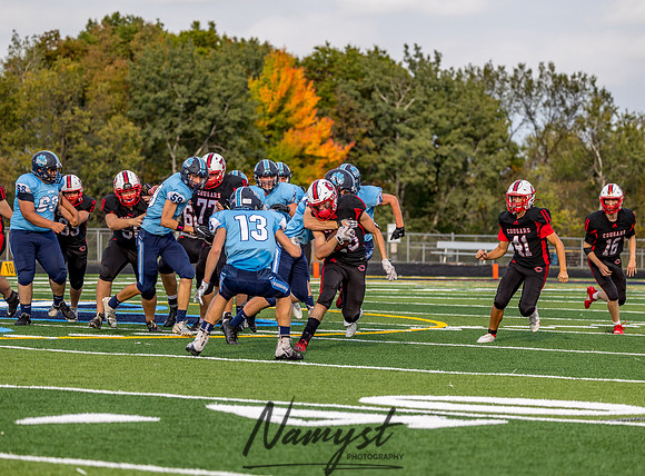 Centennial (JV) at Blaine Football Game 0096