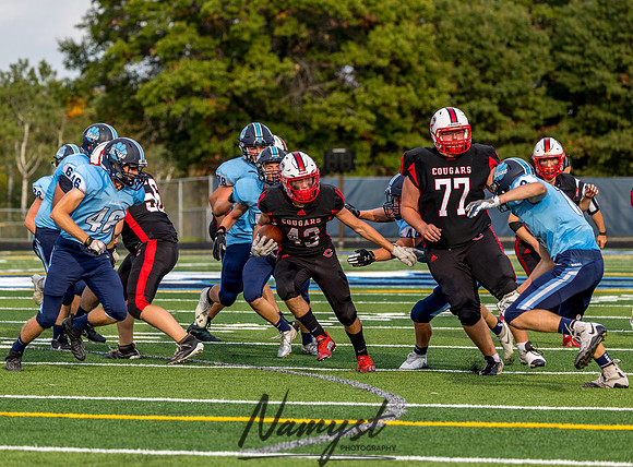 Centennial (JV) at Blaine Football Game 0105