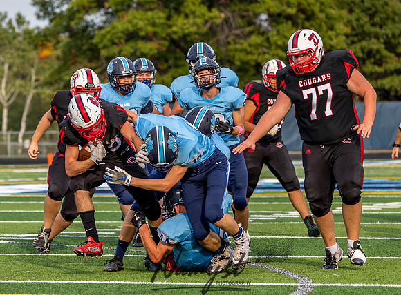 Centennial (JV) at Blaine Football Game 0107