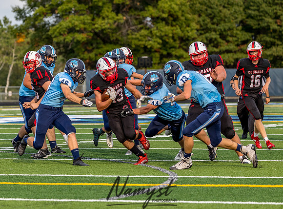 Centennial (JV) at Blaine Football Game 0106