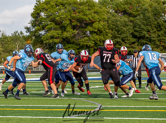 Centennial (JV) at Blaine Football Game 0104