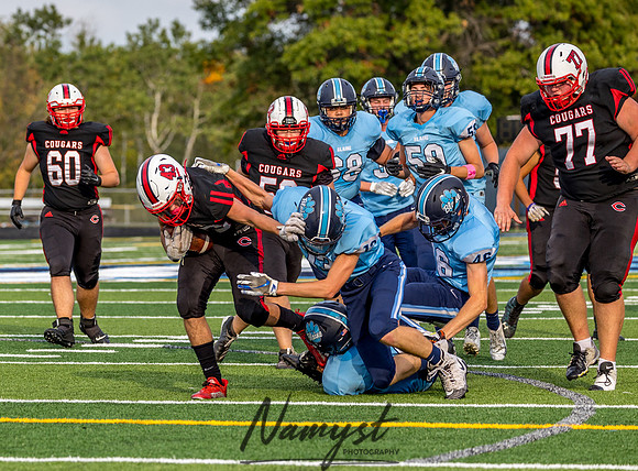 Centennial (JV) at Blaine Football Game 0108