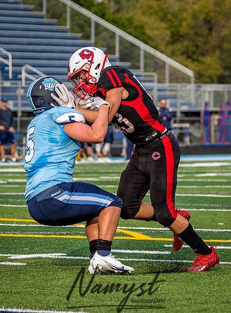 Centennial (JV) at Blaine Football Game 0112