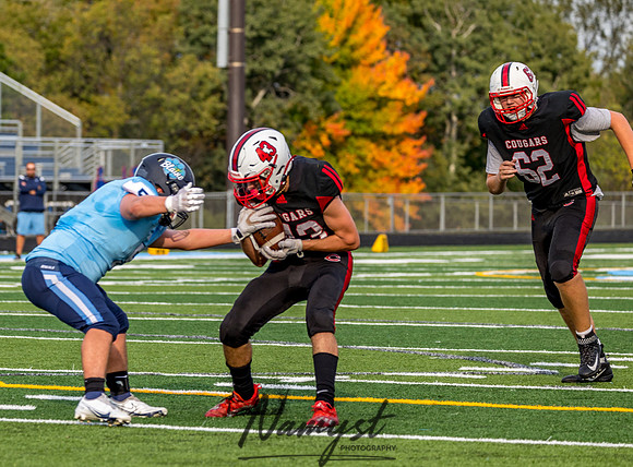 Centennial (JV) at Blaine Football Game 0110