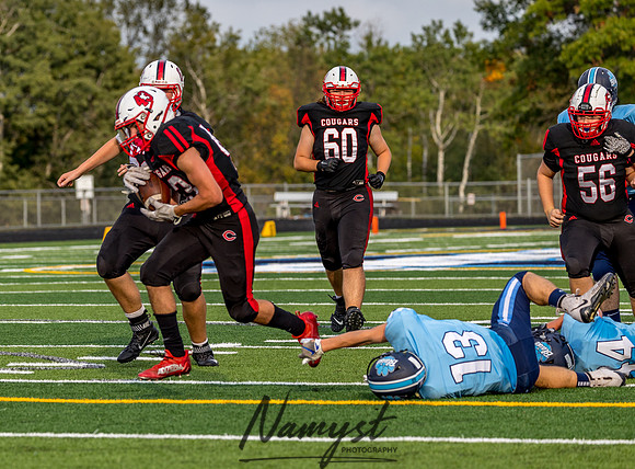 Centennial (JV) at Blaine Football Game 0109