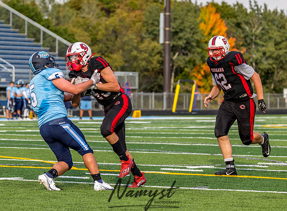 Centennial (JV) at Blaine Football Game 0111