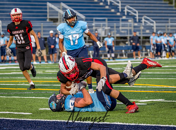 Centennial (JV) at Blaine Football Game 0113